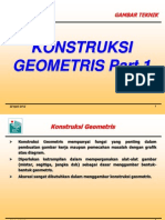 3 Konstruksi Geometris Gambar Teknik Gamtek Part 1 Mahasiswa Jenis