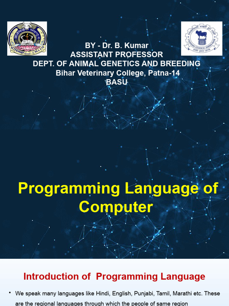 Programming Language of Computer | PDF