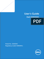 Manual - Dell D2015HC