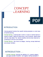 M2 - Concept Learning