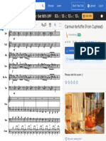 Carnival Kerfuffle (From Cuphead) Sheet Music For Piano, Trombone, Saxophone Alto, Saxophone Tenor & More Instruments (Mixed Ens 4
