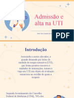 Admissão UTI