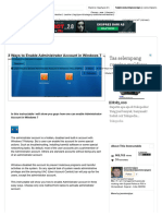 3 Ways To Enable Administrator Account in Windows 7