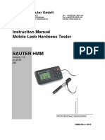 Portable Durometer User Manual