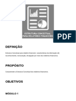 Estrutura Conceitual para Relatório Financeiro