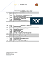 Calendário de Atividades - Ano R+C 3376