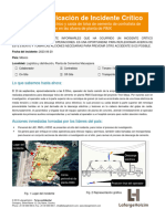 20.09.2023 IC Offsite SDT L&D - Arco Eléctrico y Caída de Tolva de Operador Contratista de Cementos