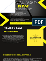 Holiday Gym Diagnostico