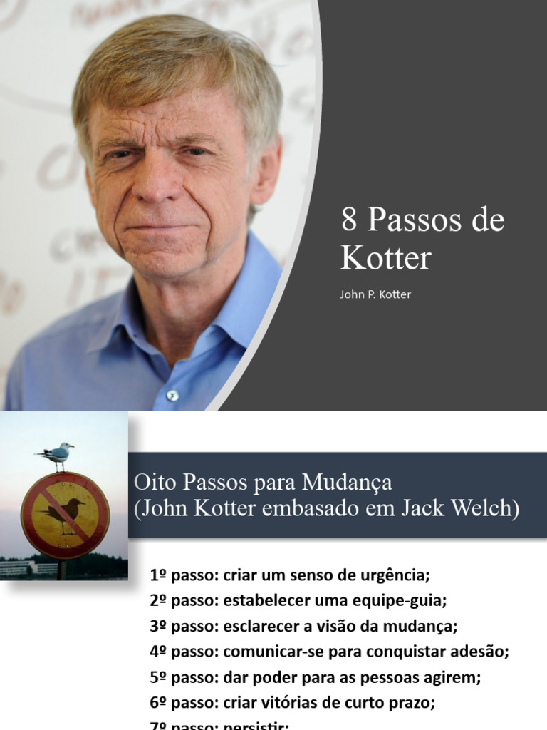 8 Passos para a Mudança de Kotter | PDF | Gestão de recursos humanos