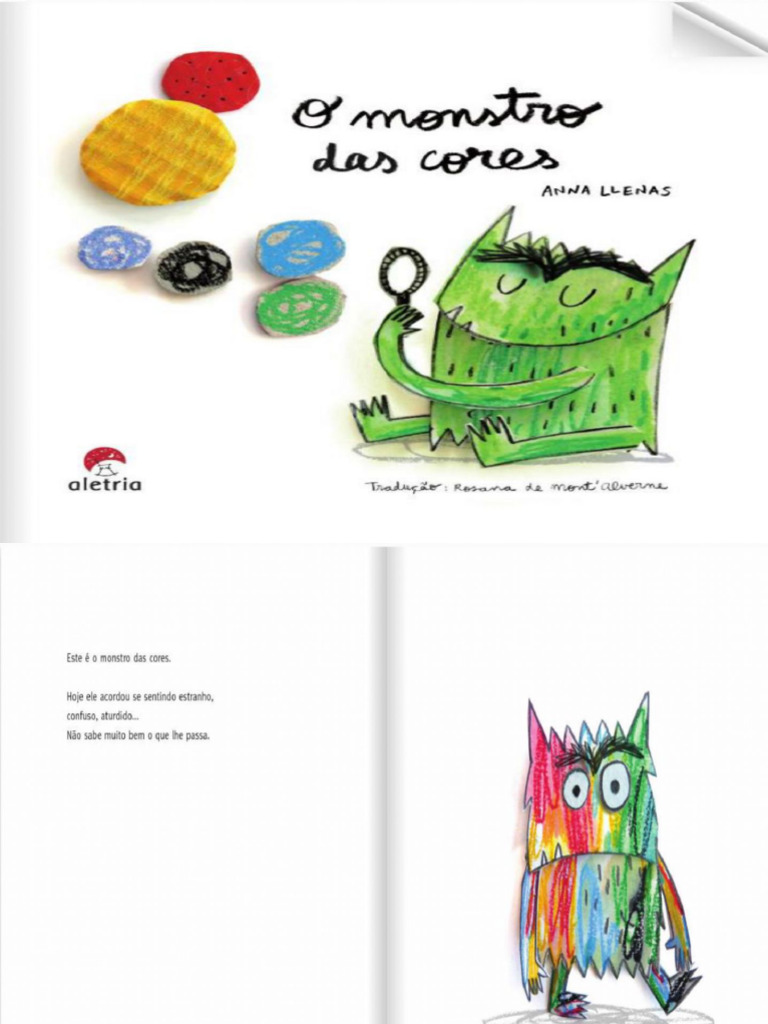 Anna Llenas o Monstro Das Cores | PDF