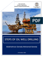 Steps of Oil Well Drilling