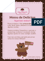 Menu Delicias