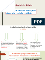 Modulo 3 unidad I La veracidad de la Biblia.