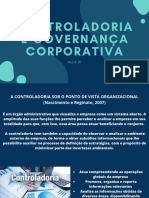 Controladoria e Governança Corporativa