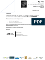 Igp Peru - Propuesta Curso y Certificacion Iso 27032 Gerente Lider en Ciberseguridad