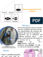 Toma y Preparación de La Muestra