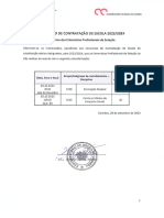 Horarios Entrevistas Profissionais de Selecao Substituicoes F.musical e Canto