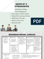 Gray Simple Business Model Canvas Graphic Organizer