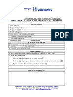 Formulario Relatorio Parcial Final Cep