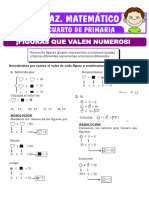 Valor Numerico de Figuras para Cuarto de Primaria