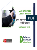 CXXII Dcho Tributario 2016