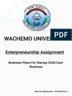 Entrepreneurship Assignment Section L