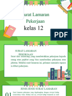 Materi Surat Lamaran Pekerjaan