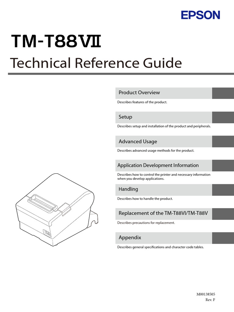 TM-T88VII TRG en Revf | PDF | Technology & Engineering