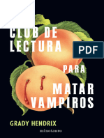 Guía Del Club de Lectura para Matar Vampiros - Grady Hendrix