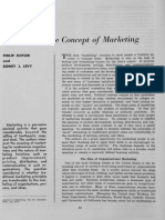 Kotler, Levy - Broadening The Concept of Marketing (Cité 204) - 1969