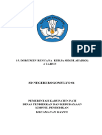 Dokumen Recana Kerja Sekolah (RKS) 4 Tahun