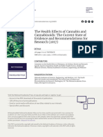 The Health Effects of Cannabis and Cannabinoids: The Current State of Evidence and Recommendations For Research (2017)