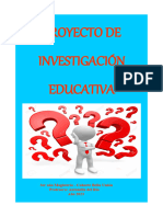 Proyecto de Investigacion Educativa