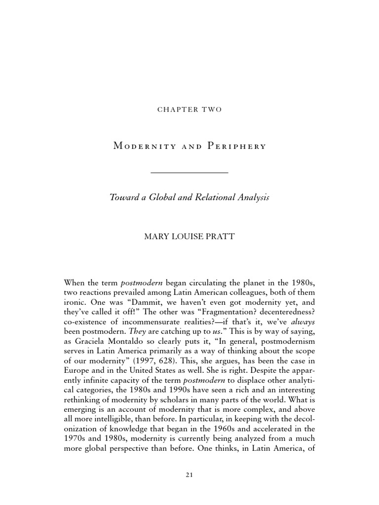 Rethinking Modernity in Global Context | PDF | Modernity