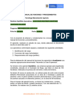 Estudio de Caso - Manual de Funciones de La - Hacienda La Gran Esperanza