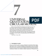 Universal Gravitation and Circular Motion