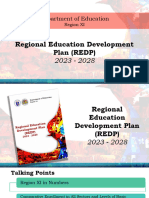 PPRD Updates On REDP Strategic Objectives