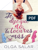 Te Dije Que No La Tocaras Más - Olga Salar - PDF Versión 1