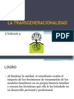 La TRANSGENERACIONALIDAD