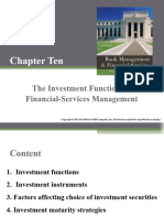 Chapter 10 Investment Function in Bank New