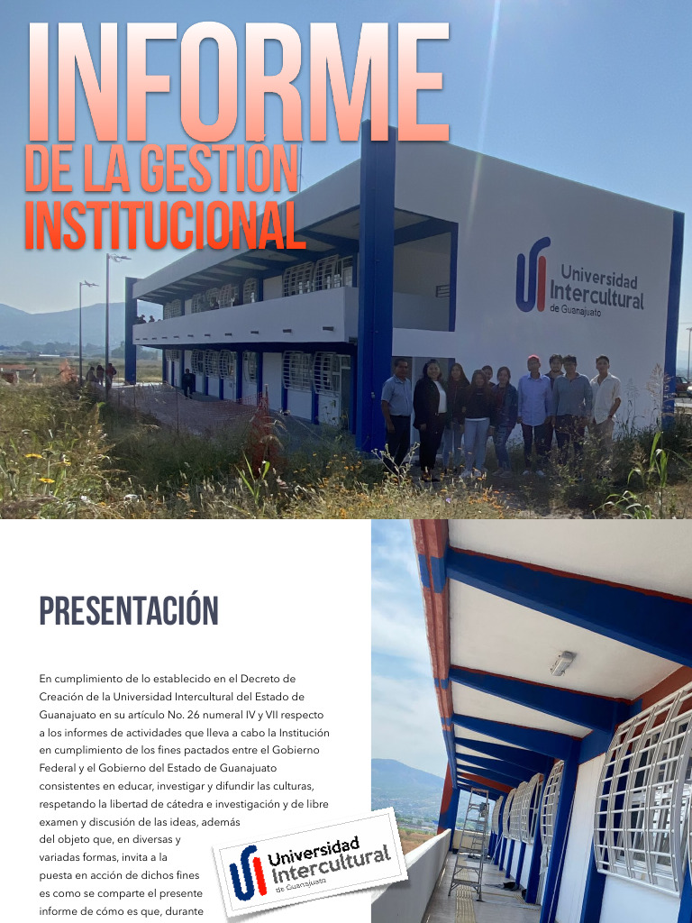 Informe de Gestión UIG 2022 | PDF | Universidad | Maestros