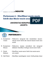 Pertemuan 8. Klasifikasi Mesin-Mesin Listrik Dan Mesin-Mesin Arus Searah