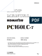 Escavadeira Hidraulica PC160-LC 7