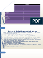 Lectura Centros de Mediacion Acreditados y Activos