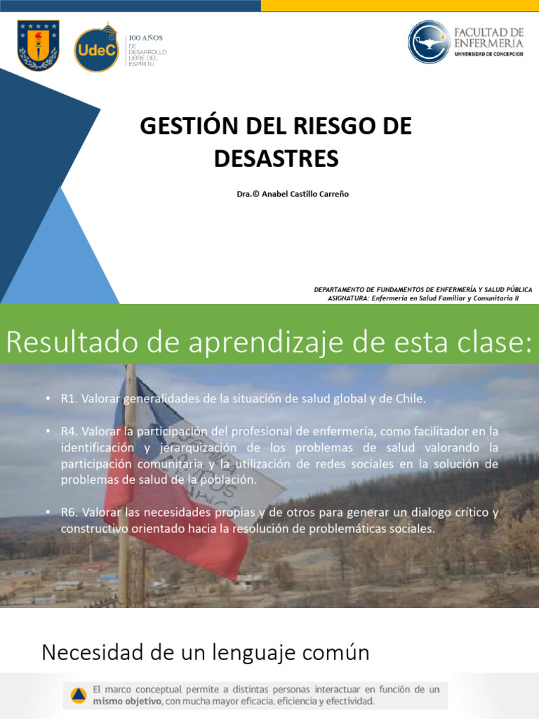 Clase 3 Gestión Del Riesgo de Desastres | PDF | Defensa Civil ...