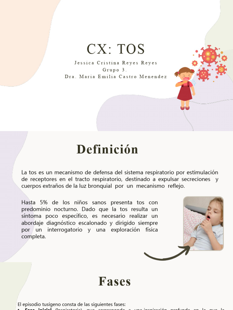 Definición y Clasificación de la Tos | PDF | Tos | Asma