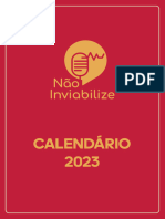 1. Calendario 2023 Vermelho