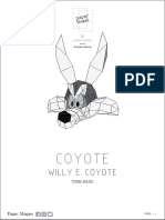 Coyote Papershapes
