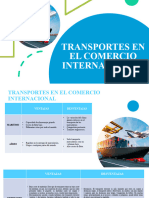 Transportes en El Comercio Internacional