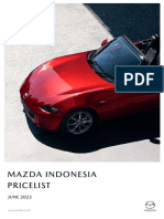 Mazda Indonesia Pricelist Jakarta June 2023 With Color Chart